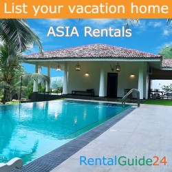 List your ASIA vacation rentals homes